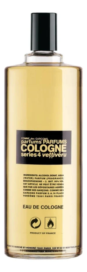 Comme des Garcons  Series 4 Cologne : Vettiveru - Интернет-магазин Aliks Perfume