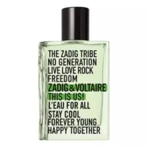 Zadig & Voltaire This Is Us! L'Eau For All - Интернет-магазин Aliks Perfume
