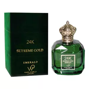 Paris World Luxury 24K Supreme Gold Emerald - Интернет-магазин Aliks Perfume