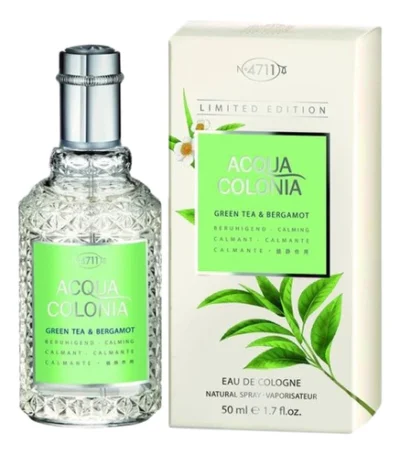 Maurer & Wirtz 4711 Acqua Colonia Green Tea & Bergamot - Интернет-магазин Aliks Perfume